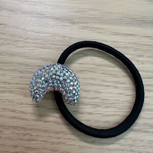 1pcs cute sparkly moon shape hair accessories